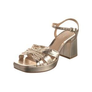 Reformation Maize Leather Sandals